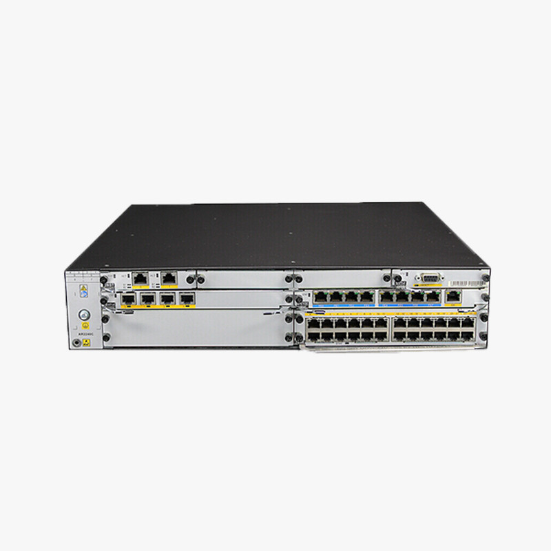 华为(HUAWEI) AR2240C路由器 配置1端口通道化E1接口卡 1端口同异步串口接口卡