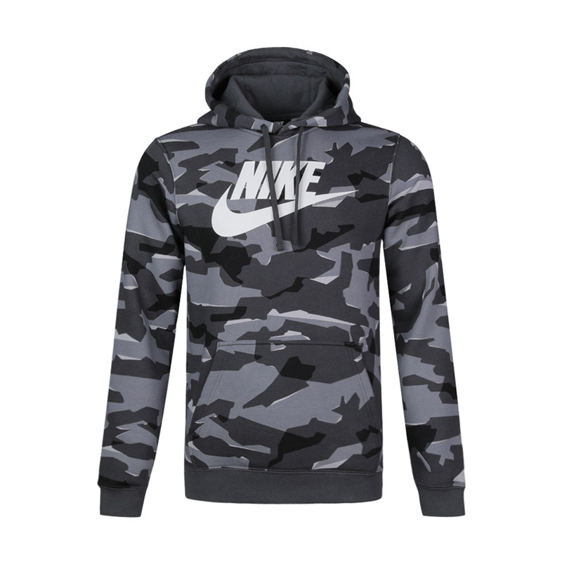 耐克NIKE2019春季男子休闲连帽迷彩套头卫衣AR2868-065 L AR2868-065