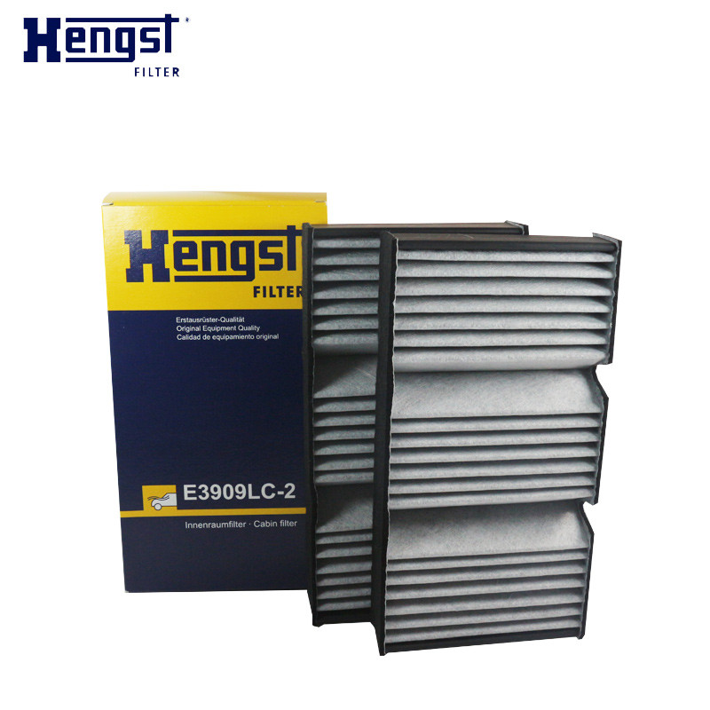 汉格斯特（hengst）空调滤清器带碳E3909LC-2适用于奔驰GL500/GLS400/GLE450/ML320