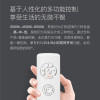 雷士照明(NVC) 隐形风扇灯精致简约现代铁艺四叶LED灯智能吊扇灯风扇灯客厅餐厅吊灯 【秒杀款】悦风【24瓦白】六档调风-三色光