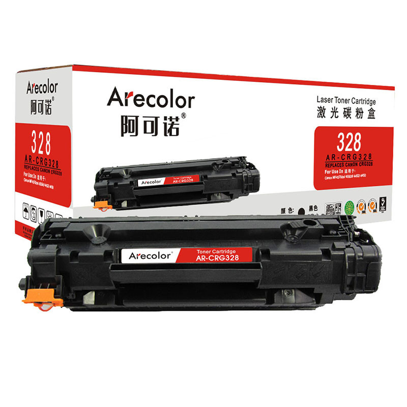 阿可诺Arecolor CRG328 硒鼓 AR-328 适用佳能 MF4400 MF4410 4412 4450 黑色