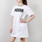 puma彪马女装运动服跑步训练休闲透气时尚短袖长款T恤连衣裙579534-01 2XL 579534-22