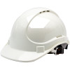【苏宁自营】勒塔（LETA）工具安全帽白色款带透气孔 ABS 电力工地 工程 工业 建筑 防砸抗冲击LT-PPE562