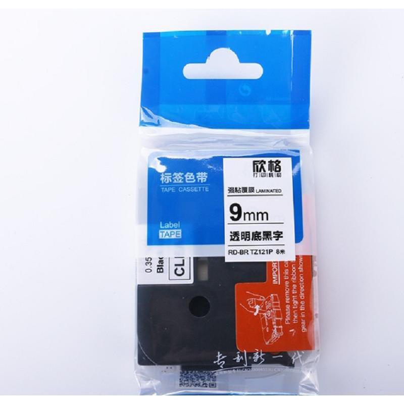 欣格 12mm 黄底黑字色带 RD-BR TZ631P ( 单位：盒 ） 黑色