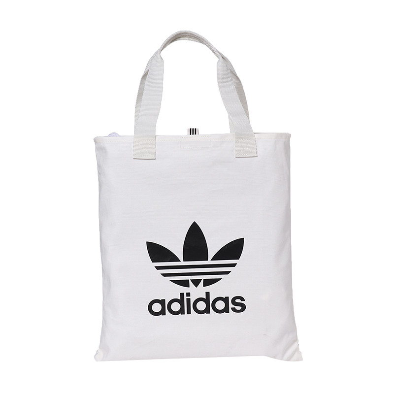 adidas阿迪达斯女包运动休闲时尚手拎包DX2047 DX2047粉白+黑