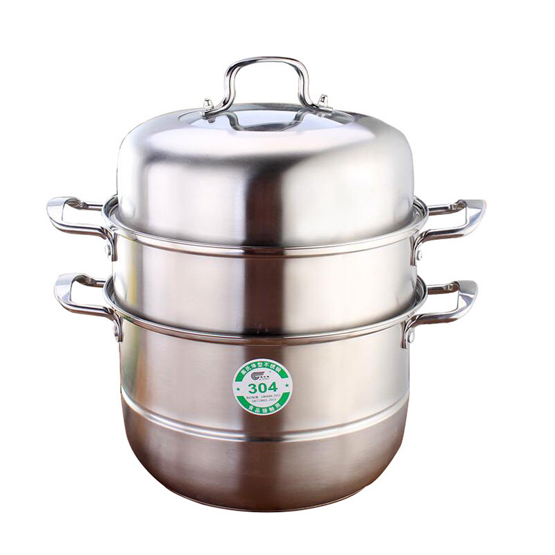 今创（jinchuang) THFD-ZG-三层32 304特厚复底蒸锅三层32cm
