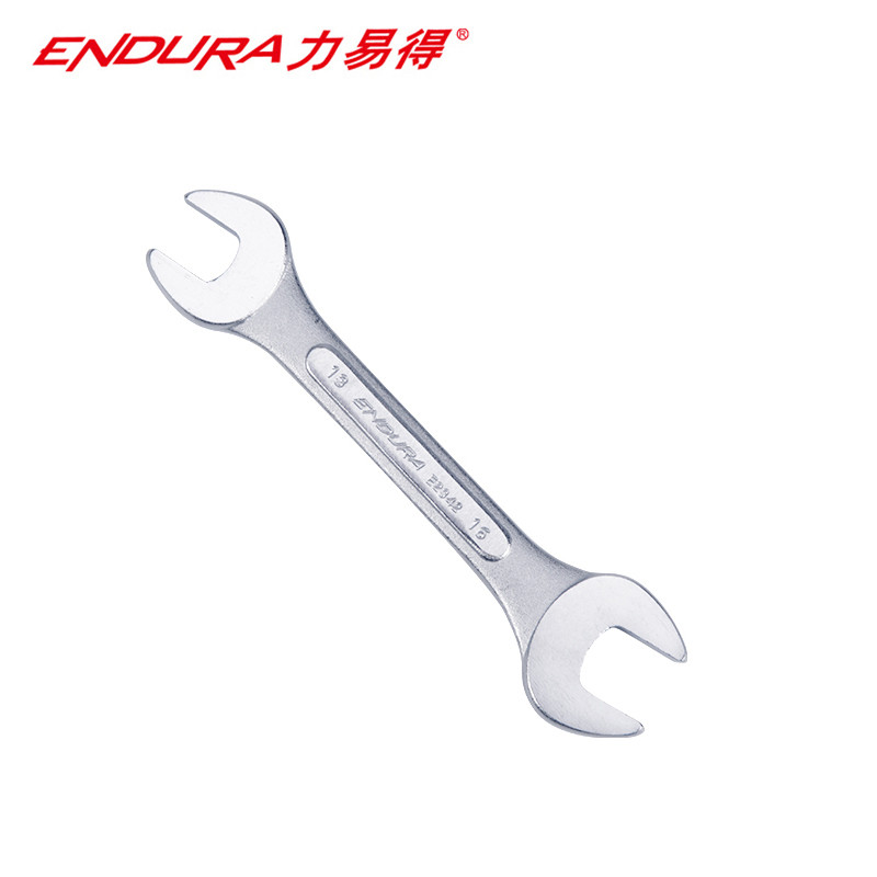 力易得（ENDURA）碳钢双开口扳手 双头呆扳手 10*12MM 货号E2343