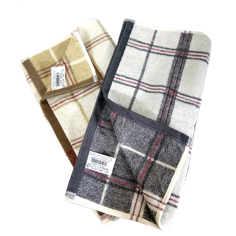金号(KING SHORE) SKA035 纯棉毛巾 70*35cm 2条装 灰色