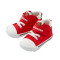 MIKIHOUSE M-LOGO彩虹款婴儿学步鞋 10-9379-269 红色 21码/15.5cm