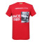 VERSACE JEANS 男士中国红短袖T恤衫 B3GTA72E 36609 514 XXL 红色