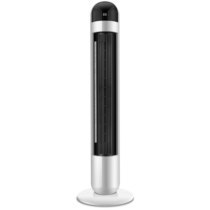 美的/Midea FZ10-17ARW 电风扇遥控版落地家用台式无叶静音立式壁扇轻奢塔扇 支持定时预约