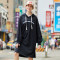 Semir森马2019秋季上新女连衣裙19059140217 170/92A/XL 玫红6171