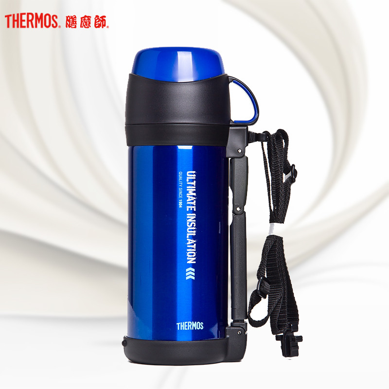 膳魔师不锈钢大容量保温壶 FFW-1000 天蓝色BL