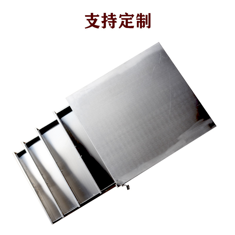 正达不锈钢（4层）工具收纳箱 585×630×430mm 灰色