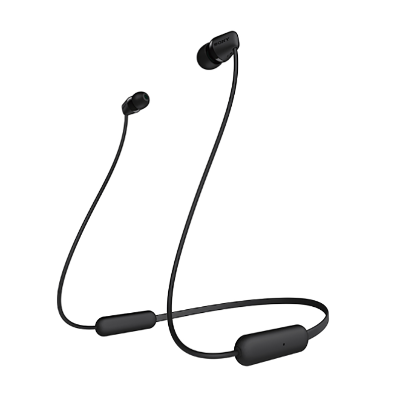 索尼(SONY)WI-C200/BC无线立体声耳机（黑色）