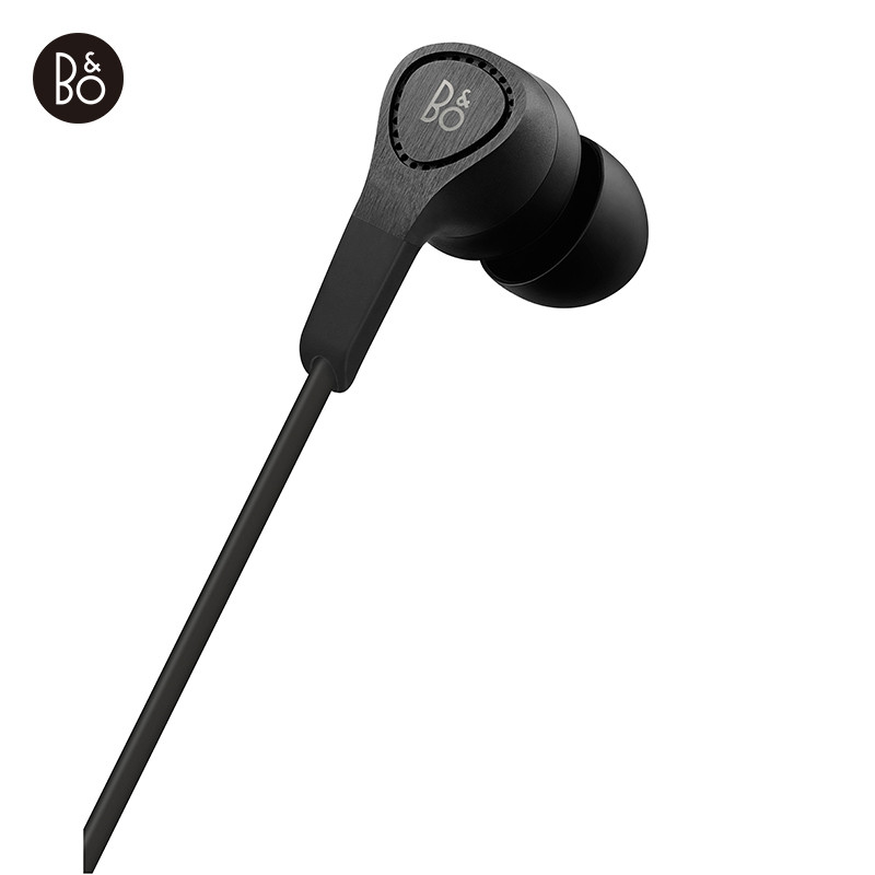 B&O PLAY beoplay H3 立体声入耳式耳机耳麦 运动耳机 游戏耳机 有线耳机线控通话耳机 黑色