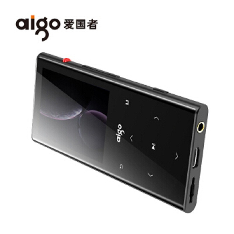 爱国者（aigo）M1播放器mp3音乐播放器触摸mp4智能便携式播放器支持蓝牙mp3学生播放器 标配（无卡）颜色随机