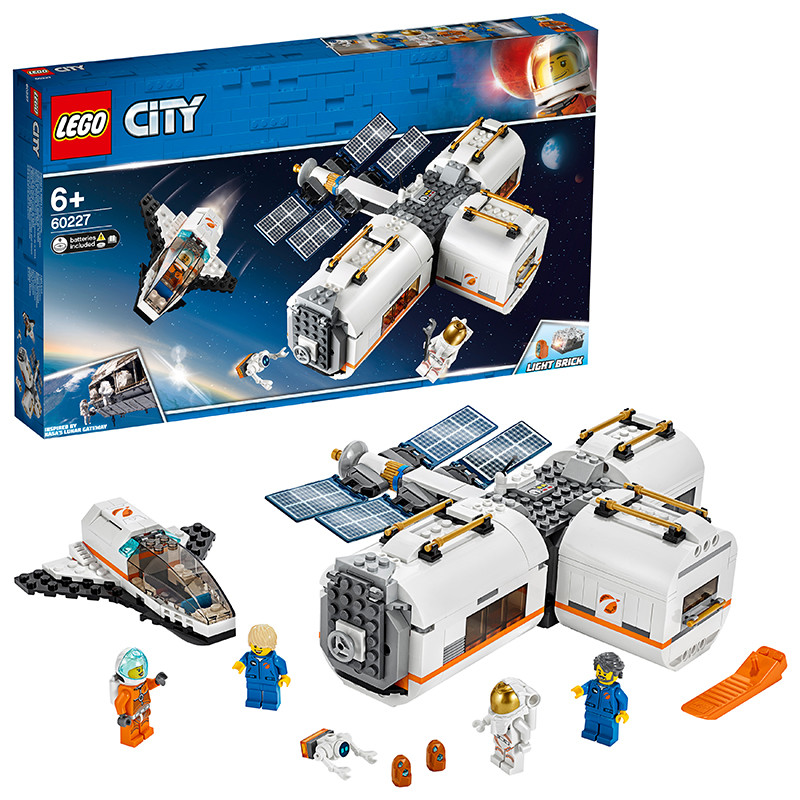 LEGO乐高 City城市系列 月球空间站60227