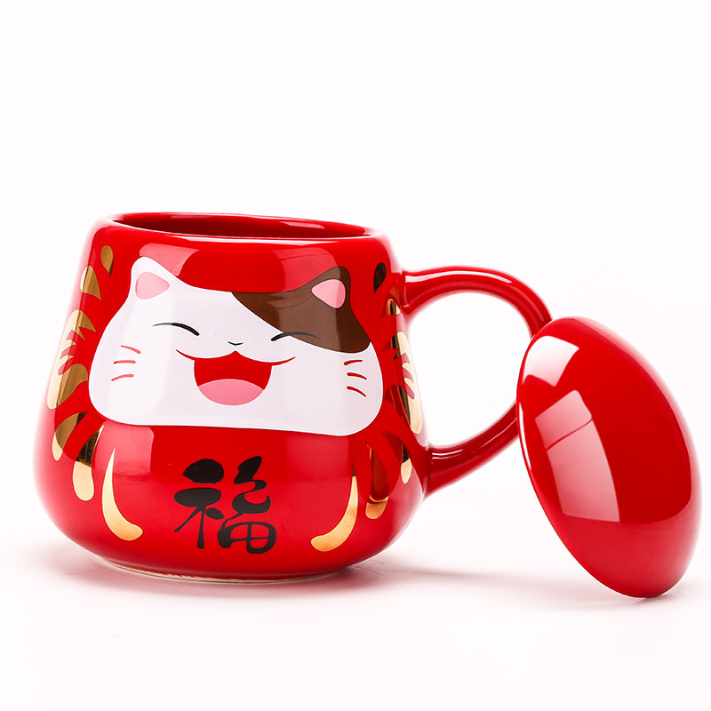 元景 吉祥富贵陶瓷杯套装（线下）