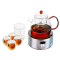 果兹 新功电陶炉茶具套装（蒸煮两用壶） GZ-S40 壶1000ml+杯80ml*4 白色