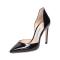 Jimmy Choo 周仰杰 女款漆皮高跟鞋 LIZ 100 PAT 181 BLACK-黑色 38.5