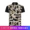 Versace JEANS 范思哲 奢侈品 男士棉质短袖POLO衫 B3GTB7P4 36571 899-黑色 46