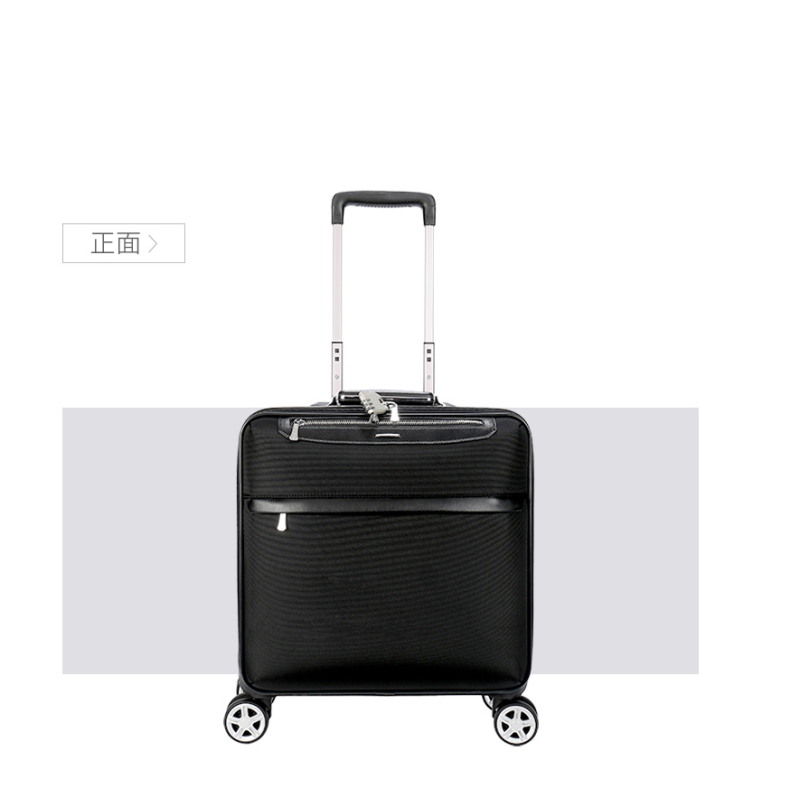 PLOVER 商务登机箱万向轮 黑色 20寸 黑色