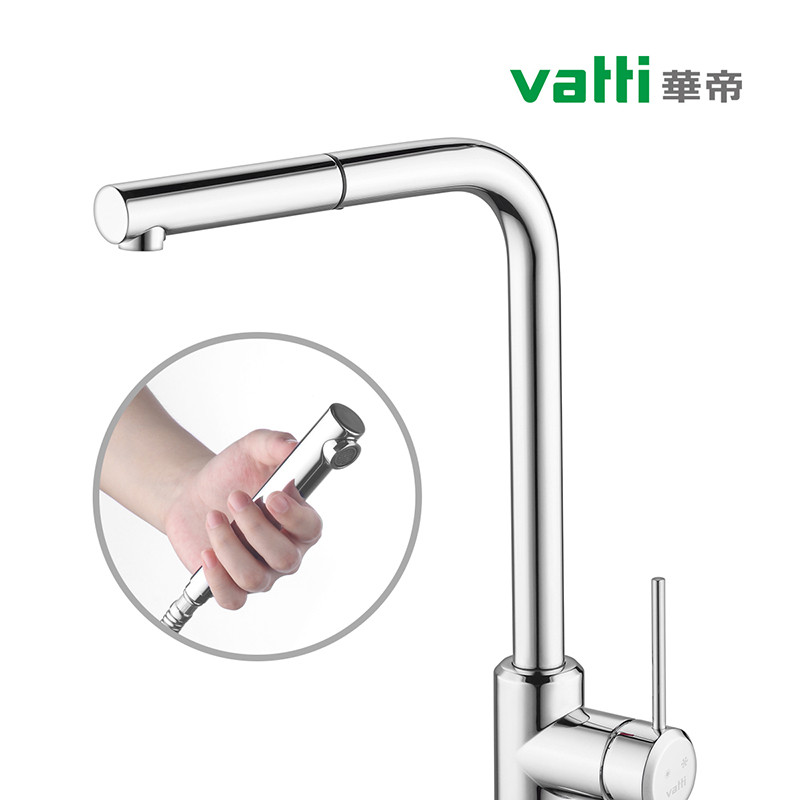 华帝(VATTI)健康环保厨房水龙头健康厨房水槽冷热龙头 360°旋转洗菜盆龙头