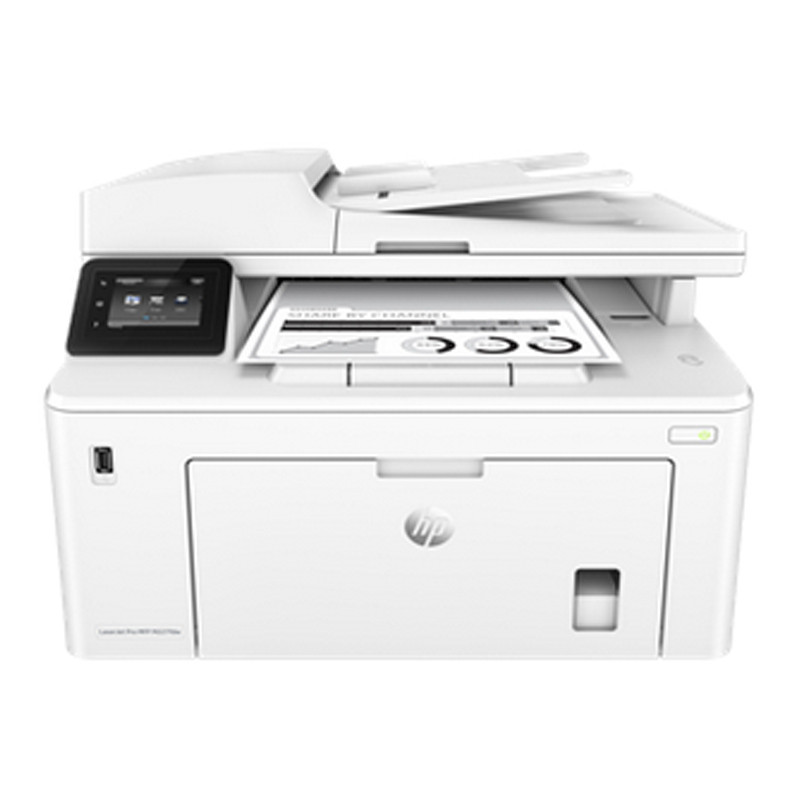 惠普 LaserJet Pro MFP M227fdw 打印机 黑白激光打印机一体机