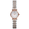 阿玛尼女表 非机械优雅简约薄款时装女表 AR1689 玫瑰金银色 玫瑰金银色