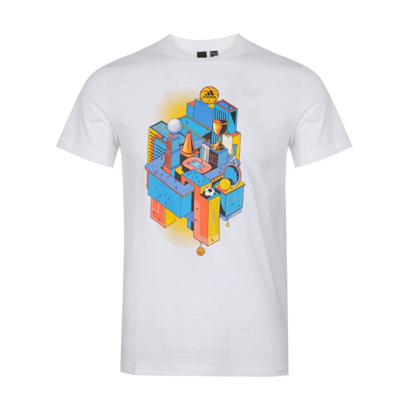 ADIDAS(阿迪)夏季男子短袖T恤DY8714 XS DY8714