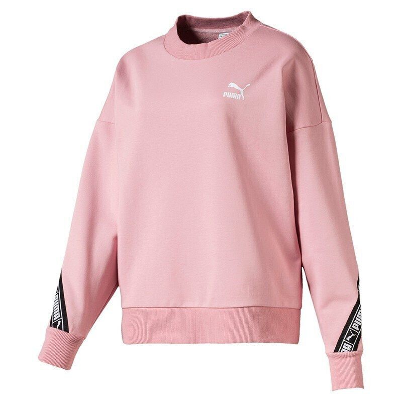 PUMA(彪马)ClassicsTAPECrew秋季女子针织卫衣596019-14 2XL 596019-14/内里毛圈