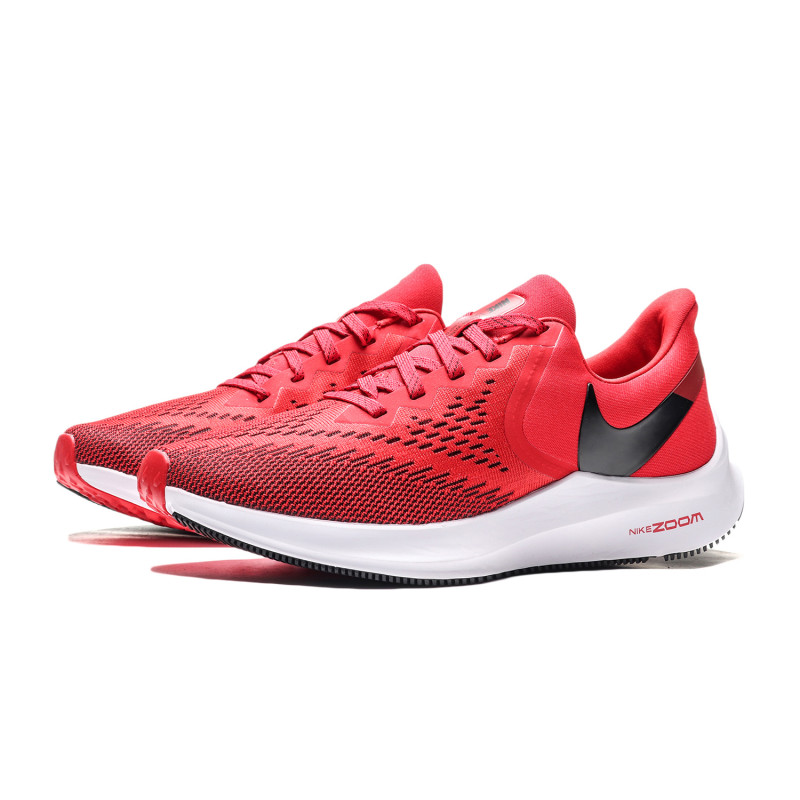 NIKE耐克男鞋跑步鞋2019新款低帮轻便系带休闲跑步运动鞋 AQ7497 AQ7497-600大学红+黑+健身红+白 44.5码