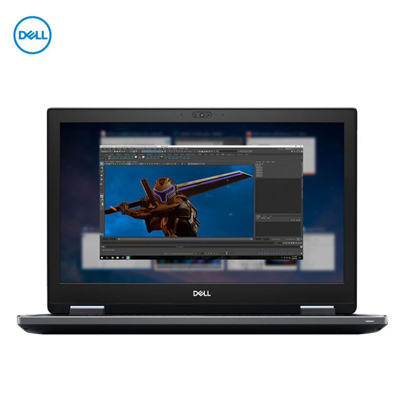 戴尔（DELL）Precision7740 17.3英寸移动工作站笔记本E-2286M/128G/6TB固态/16G
