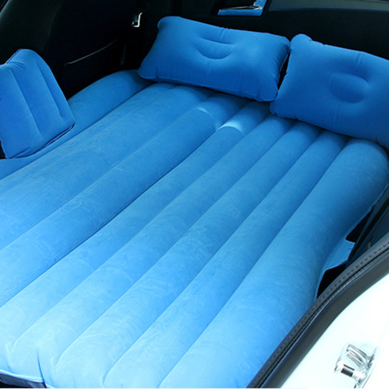 三极户外(Tripolar) TP1192 汽车车床车载充气床垫车内旅行植绒SUV床垫车内气垫床 蓝色有挡