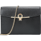 Salvatore Ferragamo 菲拉格慕 女款牛皮手拿包单肩斜挎包 22D697 0715710-黑莓色