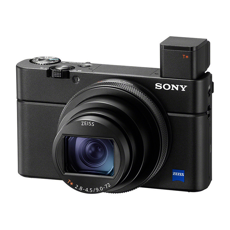 索尼(SONY) DSC-RX100M7+D11小蜜蜂麦克风套装 黑卡7数码相机 约2010万像素 3英寸屏