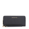 Michael Kors/迈克·科尔斯 女士Jet Set长款拉链腕带钱包 32S5STVE9L 黑蓝色