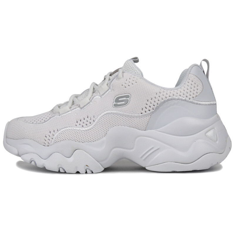 Skechers 斯凯奇 女鞋 运动休闲轻便低帮休闲鞋66666210/WHT 66666210_WHT 35