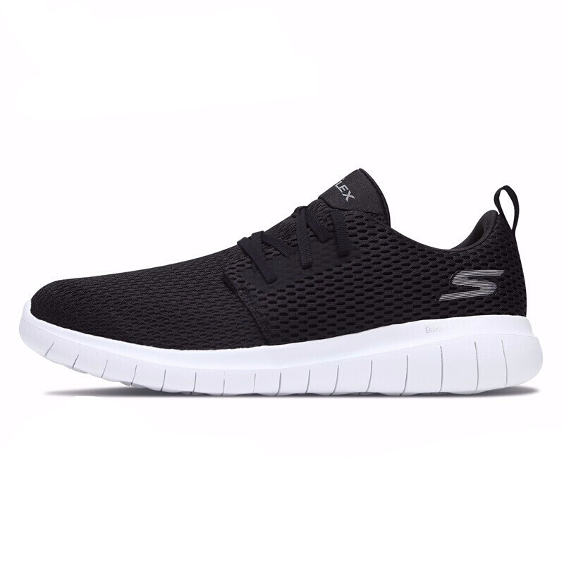 Skechers 斯凯奇男子GO FLEX MAX休闲鞋54701/BKW 54701_BKW 41