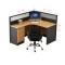 欧宝美屏风办公桌职员办公桌简约现代隔断员工位电脑桌 配套椅（单位：把）