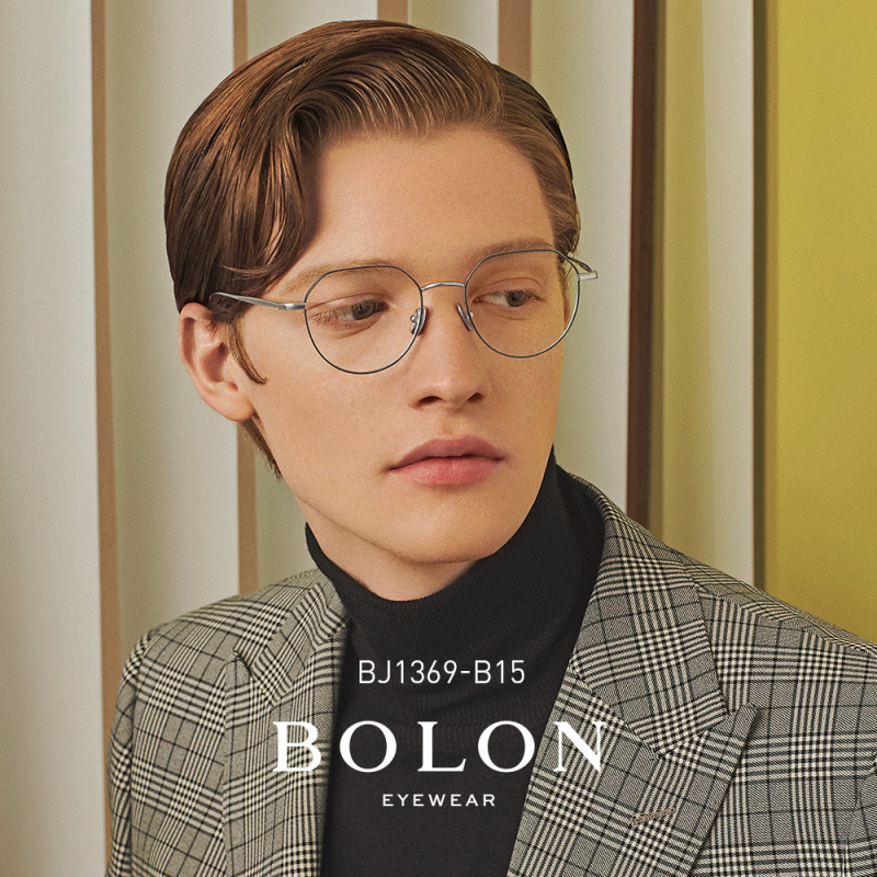BOLON暴龙2019新款男女款近视眼镜钛架镜框时尚潮流 光学镜BJ1369 BJ1369B15