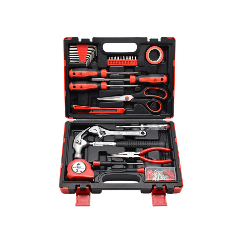 AIWO 32件套家用工具箱 工具套装 组套工具 组合套装工具 H2686A