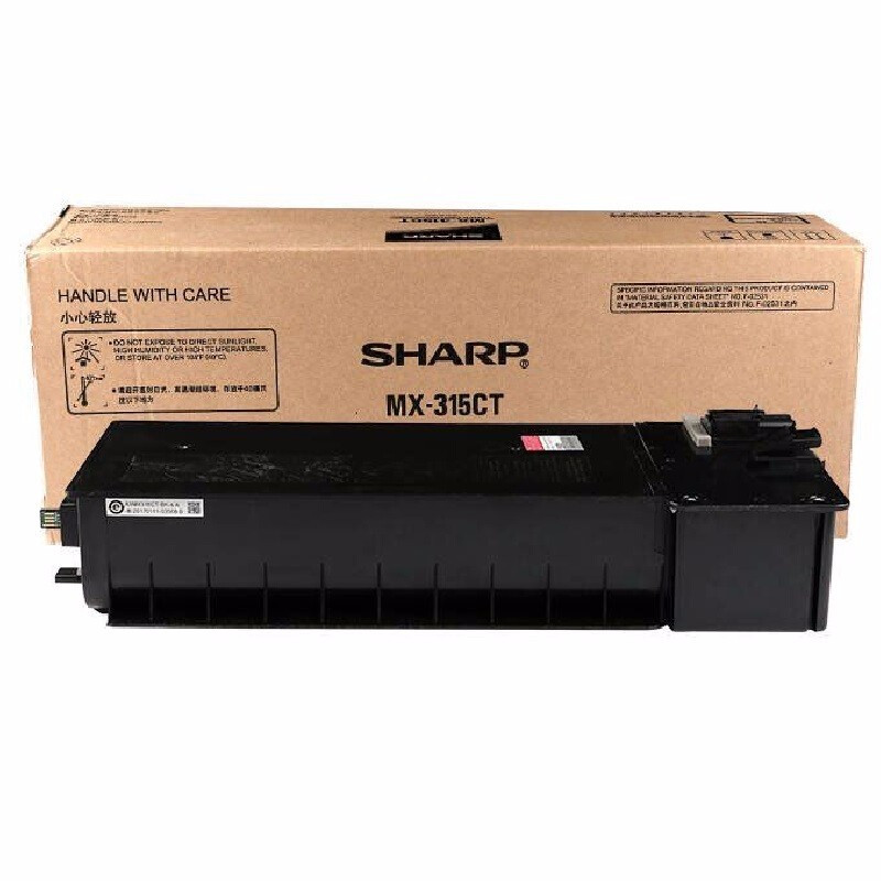 夏普(SHARP)MX-315CT原装墨粉盒 适用MX-M2658U/3158U/M2658N/M3158N机型 黑色