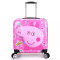 小熊拉杆箱万向轮儿童行李箱卡通立体熊礼品箱 20寸 粉色佩奇