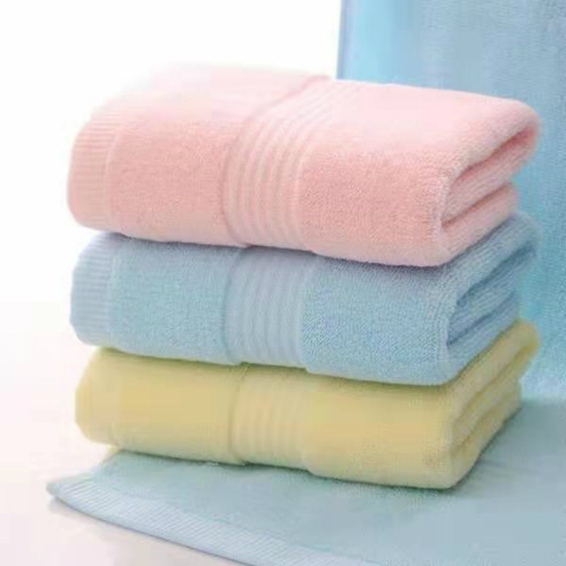 纯棉毛巾洗脸男女棉柔吸水不掉毛毛巾70CM*34CM 6条装
