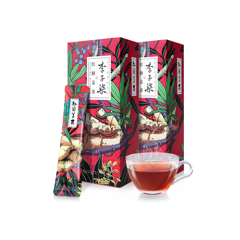 李子柒 红糖姜茶两盒装