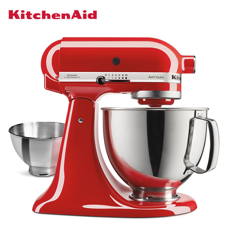 凯膳怡(KitchenAid）厨师机5KSM165PSCHT 暖橘红