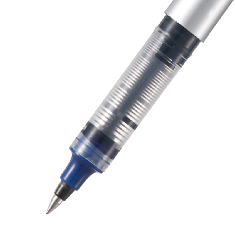 齐心RP602 直液式签字笔 0.5mm 黑 走珠笔 中性笔 黑色水性笔 针头笔 学生办公 黑色