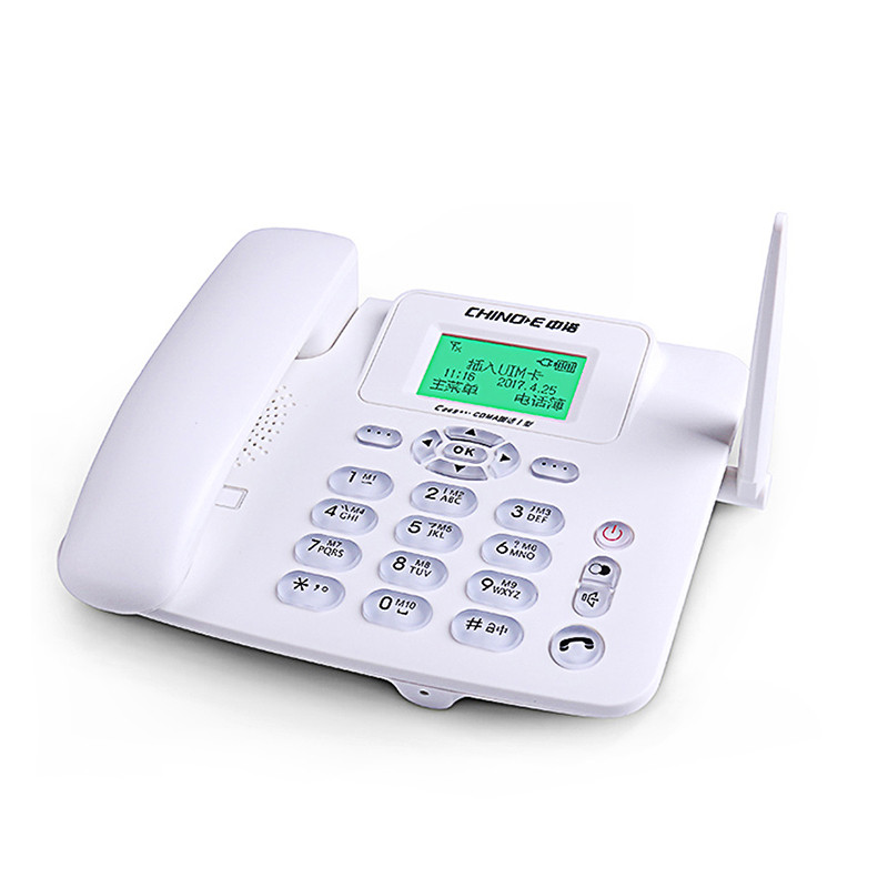 中诺(chino-e) c265 电信版插卡无线电话机 (计价单位:台) 白色高清